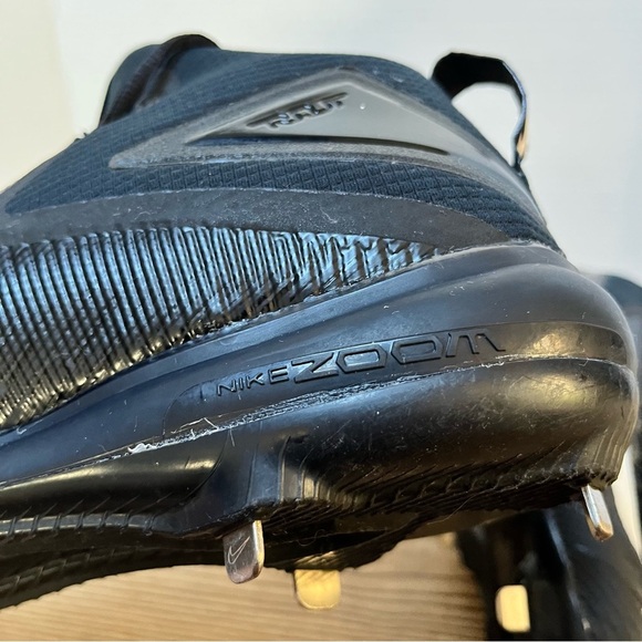 Nike Zoom Mike Trout Baseball Cleats Black Size 13 - Picture 12 of 14